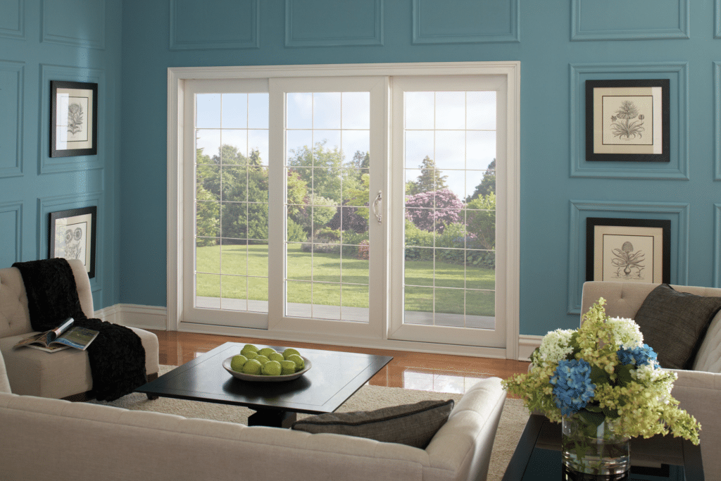 3 and 4 panel sliding patio doors are also available in Raleigh Durham.